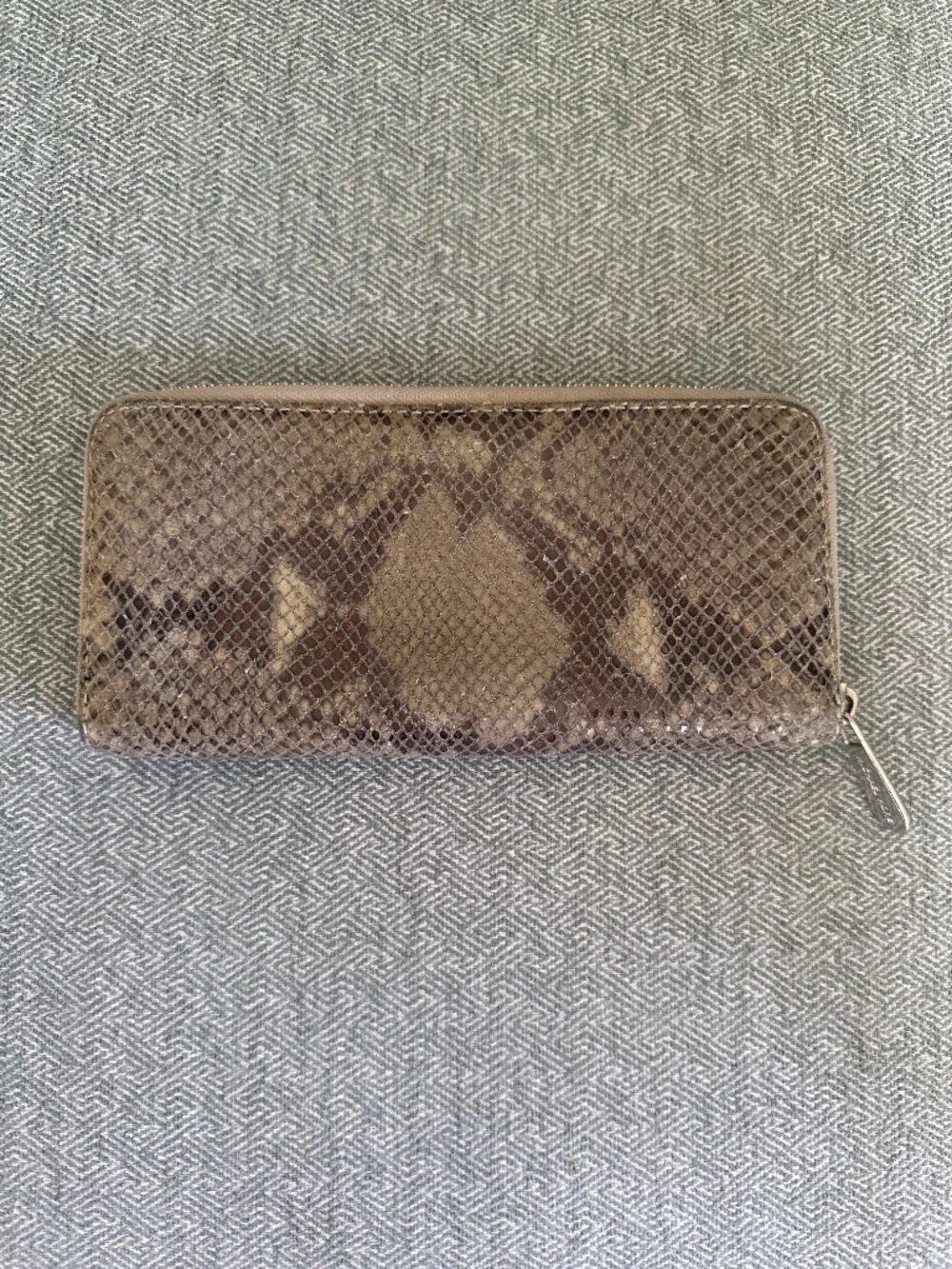 Michael Kors Collection Snakeskin Wallet